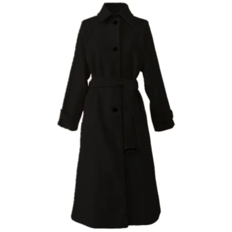 Winter Women's Thicken Wool Blend Long Coat